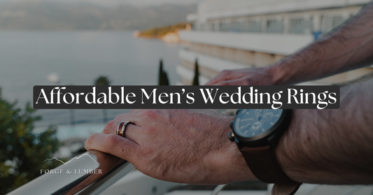 Affordable Men's Wedding Rings: Tungsten, Wood and Silicone Picks