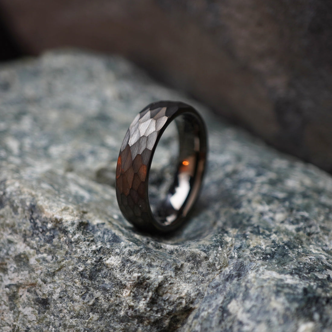 Forged Textures: Exploring the Character and Durability of Hammered Rings