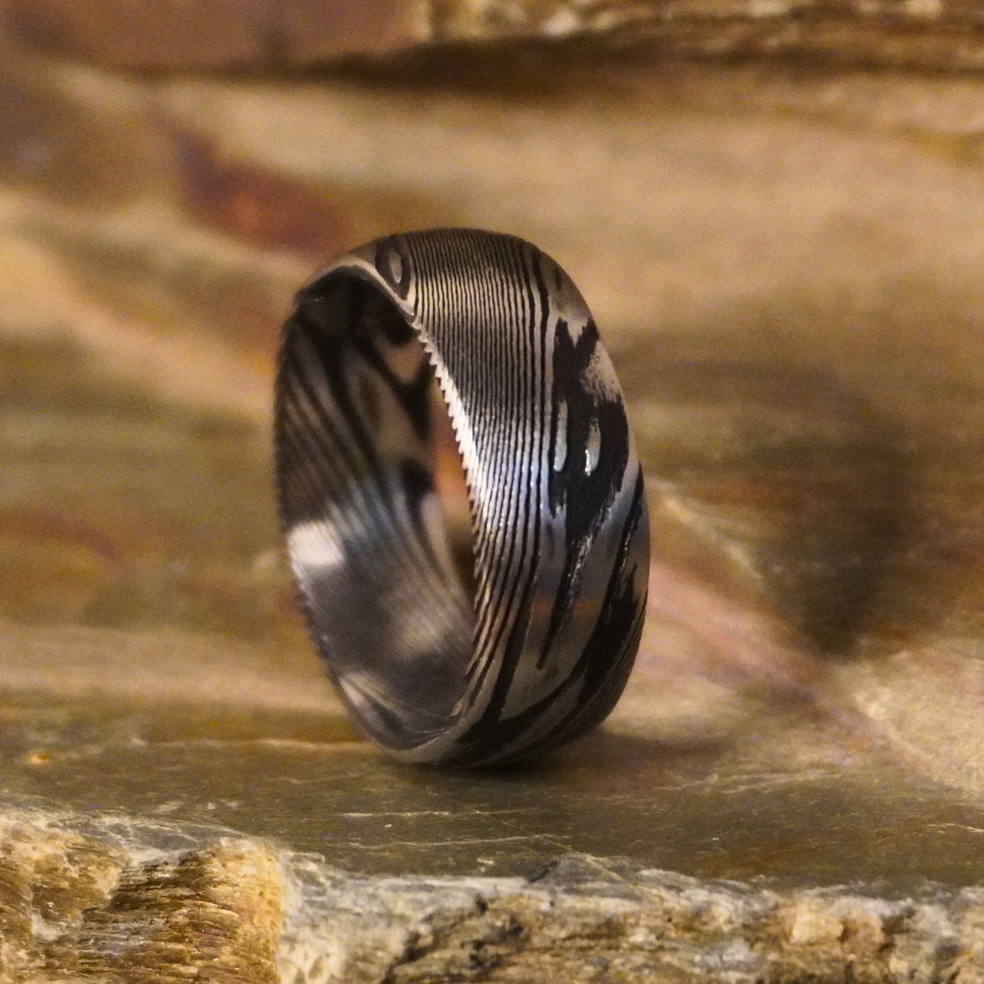 Why Damascus Steel Wedding Rings are the Ultimate Symbol of Resilient Love