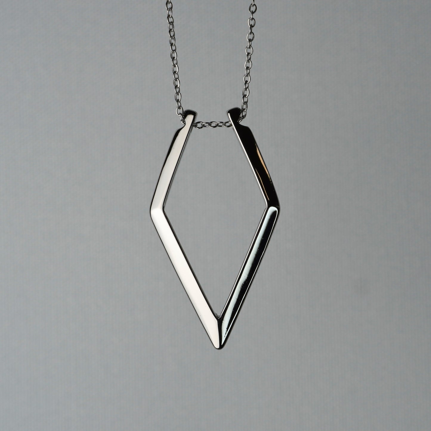 18K gold plated ring holder necklace with adjustable chain, anti-tarnish finish by Forge and Lumber