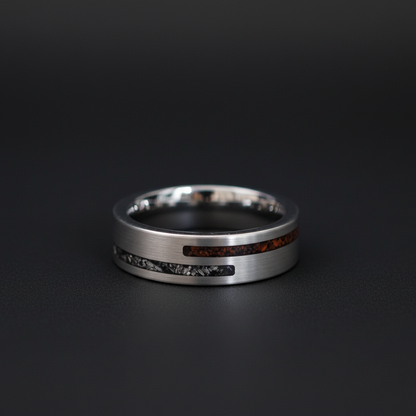 Forge and Lumber Impact 6mm ring. Professional product shot of a 6mm band.